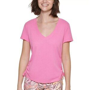 CALVIN KLEIN PERFORMANCE Women's Ruched Top, shirt